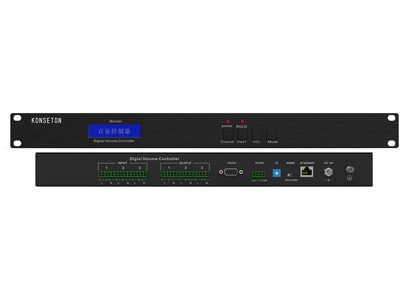 3路立体声音量控制器