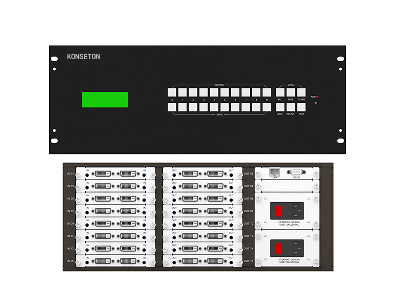 16路高清混合矩阵